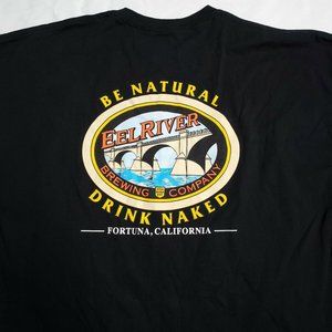 Eel River Brewing Company T-Shirt 2XL Craft Brewer